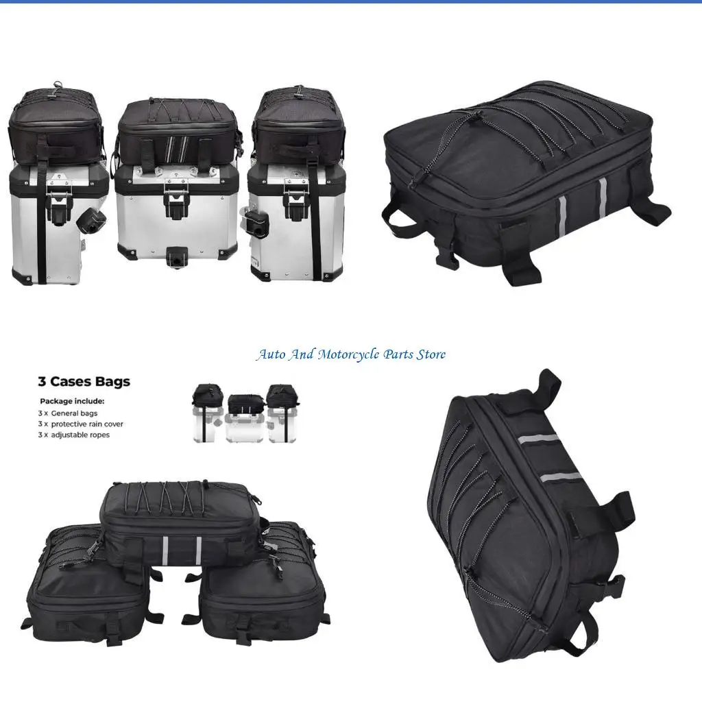 

P9FD Motorbike Accessories Waterproof Pack Motorcycle Luggage Bags Additional Bags