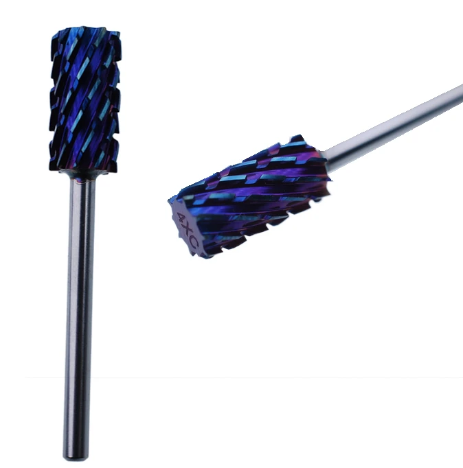 

Super Cut SC right hand use only long life sharp big head big barrel 4XC tungsten carbide Nano blue nail drill bit