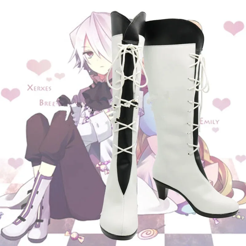 

qq28LQSBluuCosplay Pandora Hearts Alice Cosplay Shoes Custom Made Boots