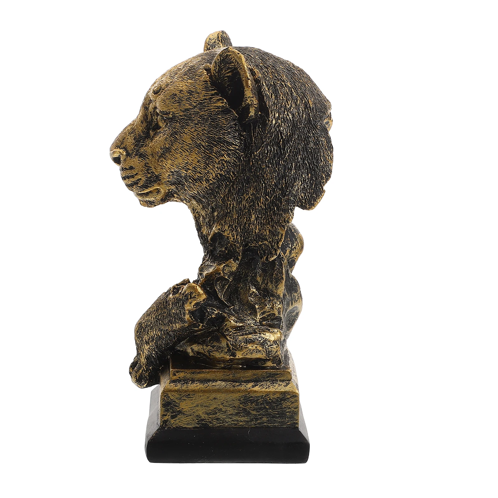 

Animal Sculpture Decor Statues Desktop Leopard Nordic Resin Bathroom Ornaments Office Living Bedroom Bathroom Ornaments