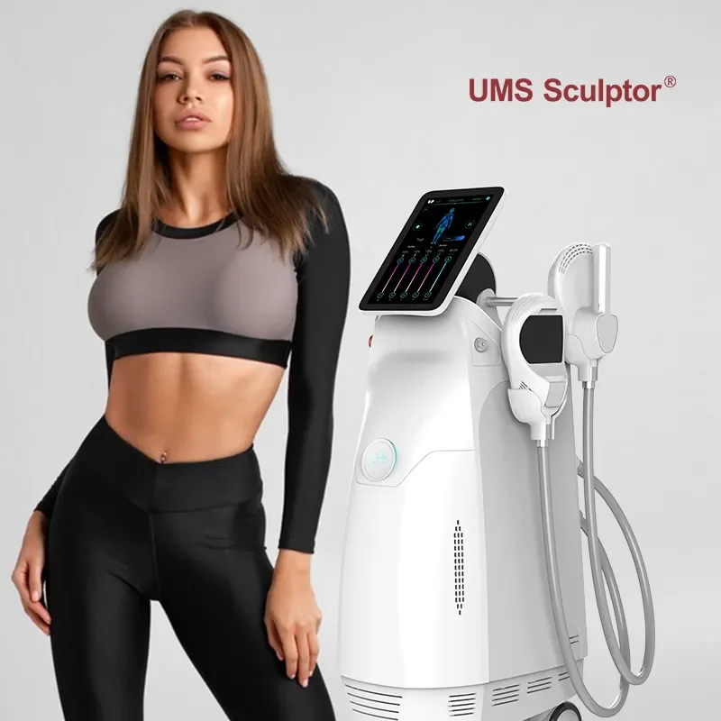 UMS Sculptor EMS RF Body Slimming Machine High Intensity Magnetic Muscle Stimulator Fat Burning Weight Loss Beauty Equipment