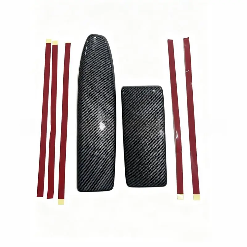 Armrest Box Panel Cover For Car Center For Benz C-Class W204 2008- 2014 E-Class W212 2010- 2013 GLK X204 08- 15 Carbon Fiber-X59