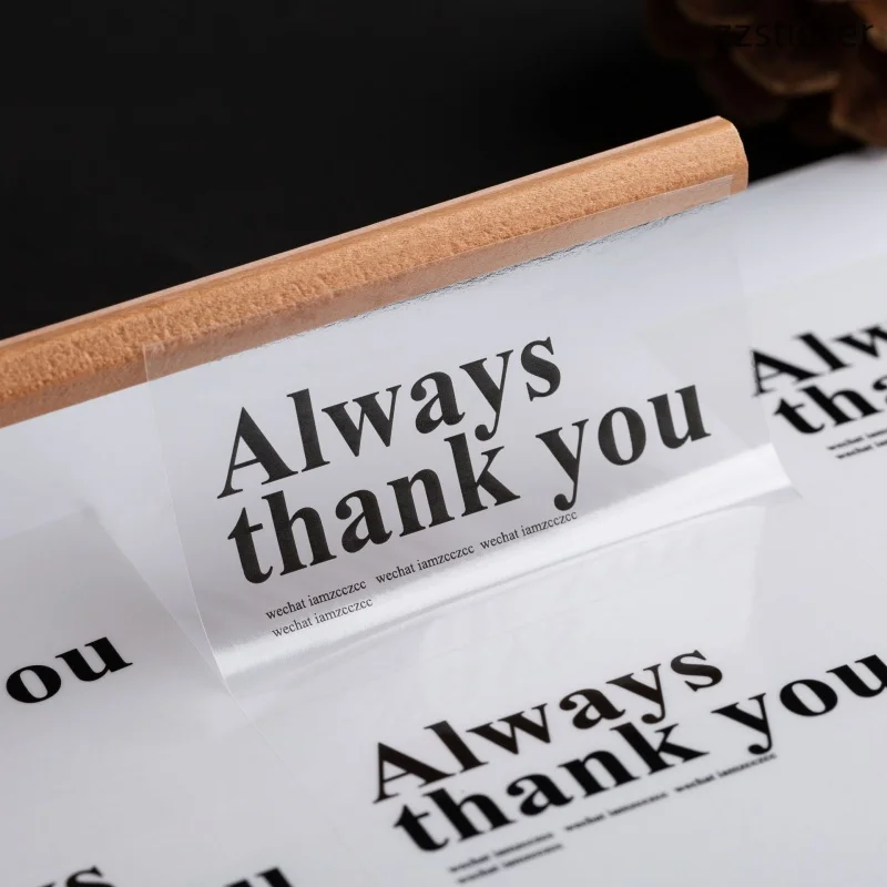 Custom Clear Labels for Transparent Packaging, Custom Transparent Stickers,Custom clear stickers & labels view 5