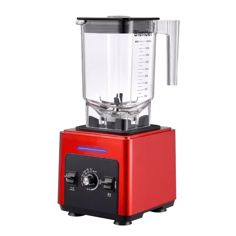 American 120V commercial fully automatic high-speed electric mixer for juicing, crushing ice, multi-functional, suitable for