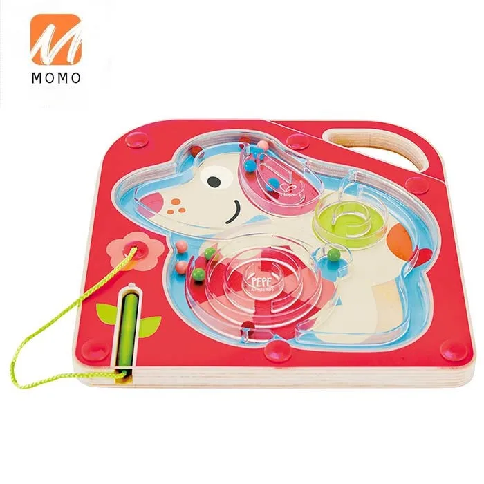 Lucu Pendidikan Kualitas Tinggi Anak Labirin Mainan Kayu