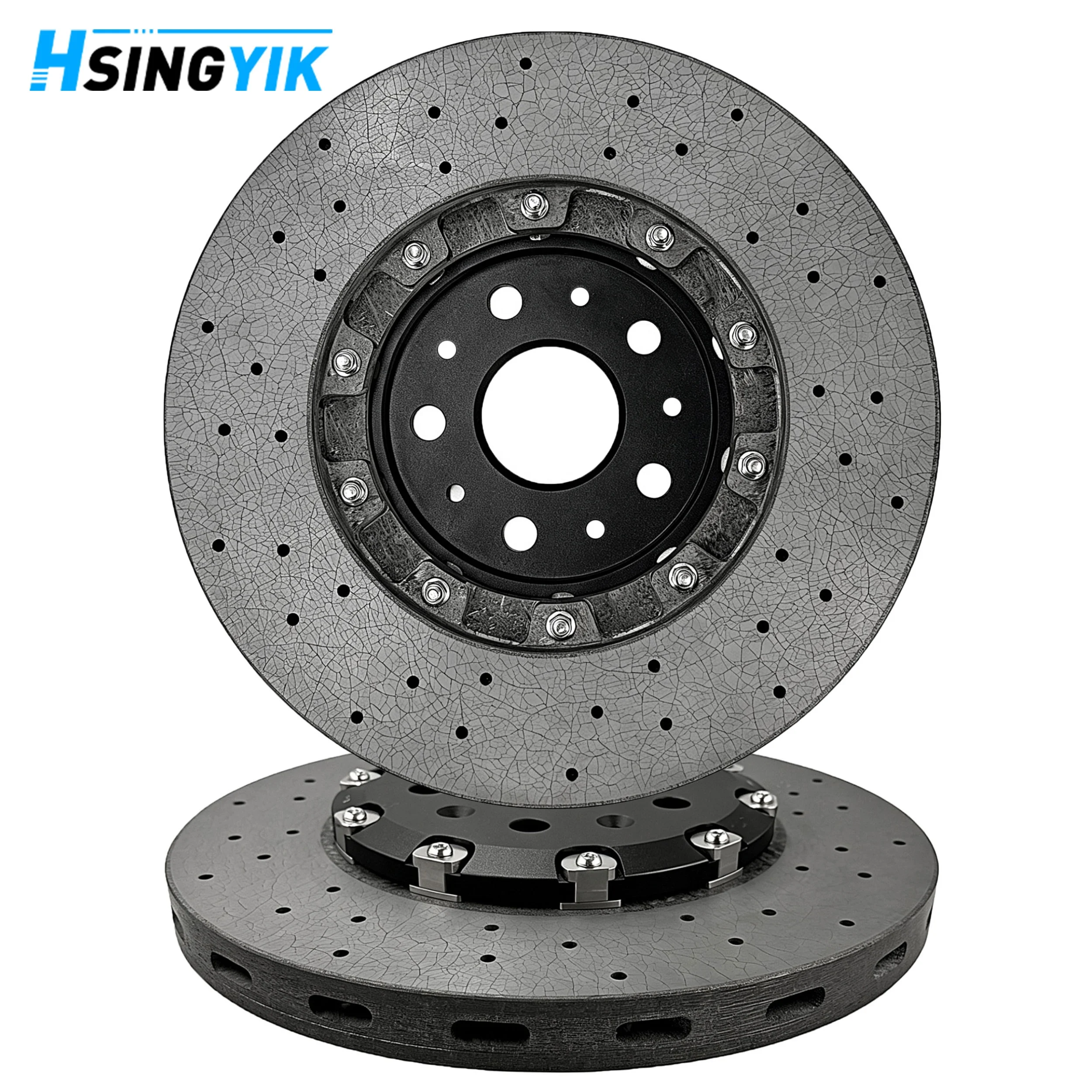 350x27mm 23429536 Race Spec Rear Carbon Ceramic Brake Disc Rotor For Chevrolet For Corvette For C8  6.2L V8 Break Disk
