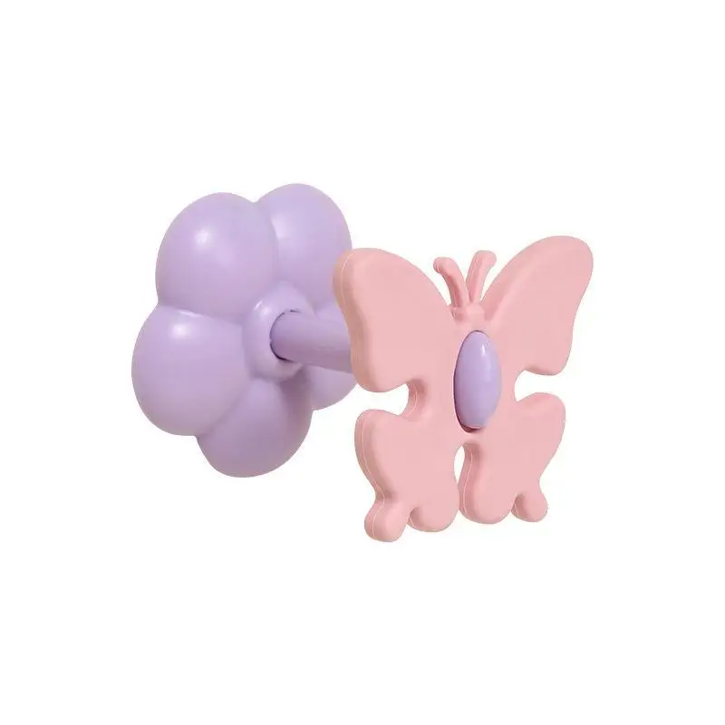 Butterfly Shaped Adhesive Cable Holder Cute Easy Press  for School Office Phone Charger Wire Sorting