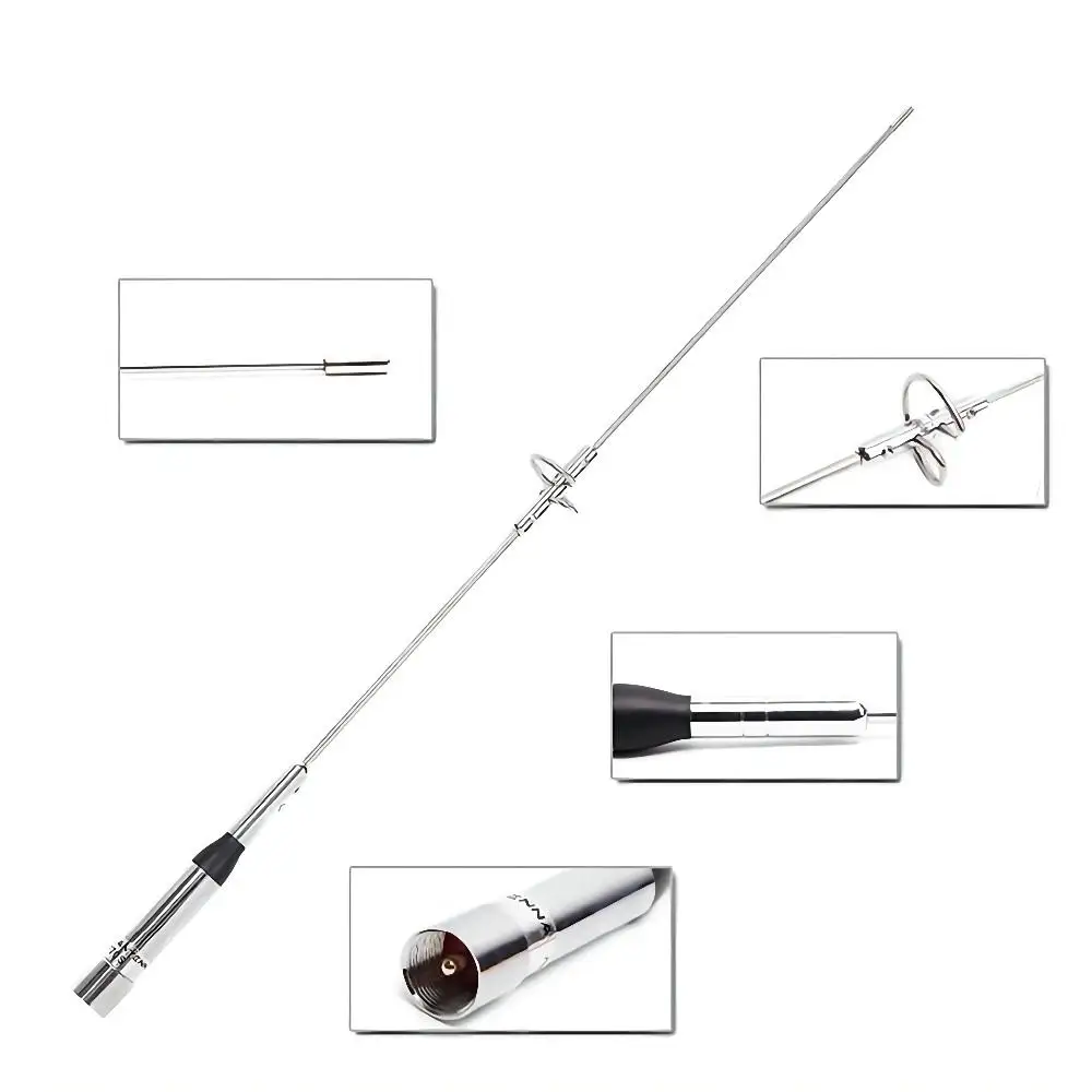 NAGOYA NL-770SL 144/430MHz Dual Band UHF Type PL259 Mobile Antenna For Car Radio