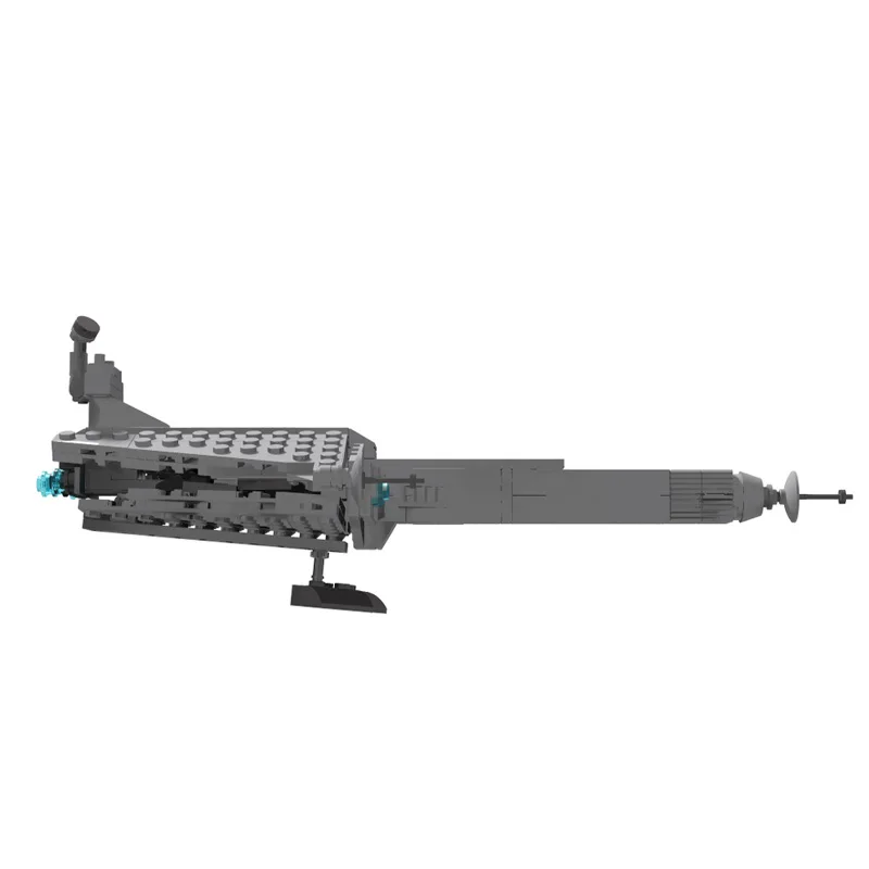 Bloc de construction modulaire personnalisé, 135 pièces, arrangeur de classe Cantwell, Cruiser MOC, Design créatif, bricolage, jouet de vacances, cadeaux