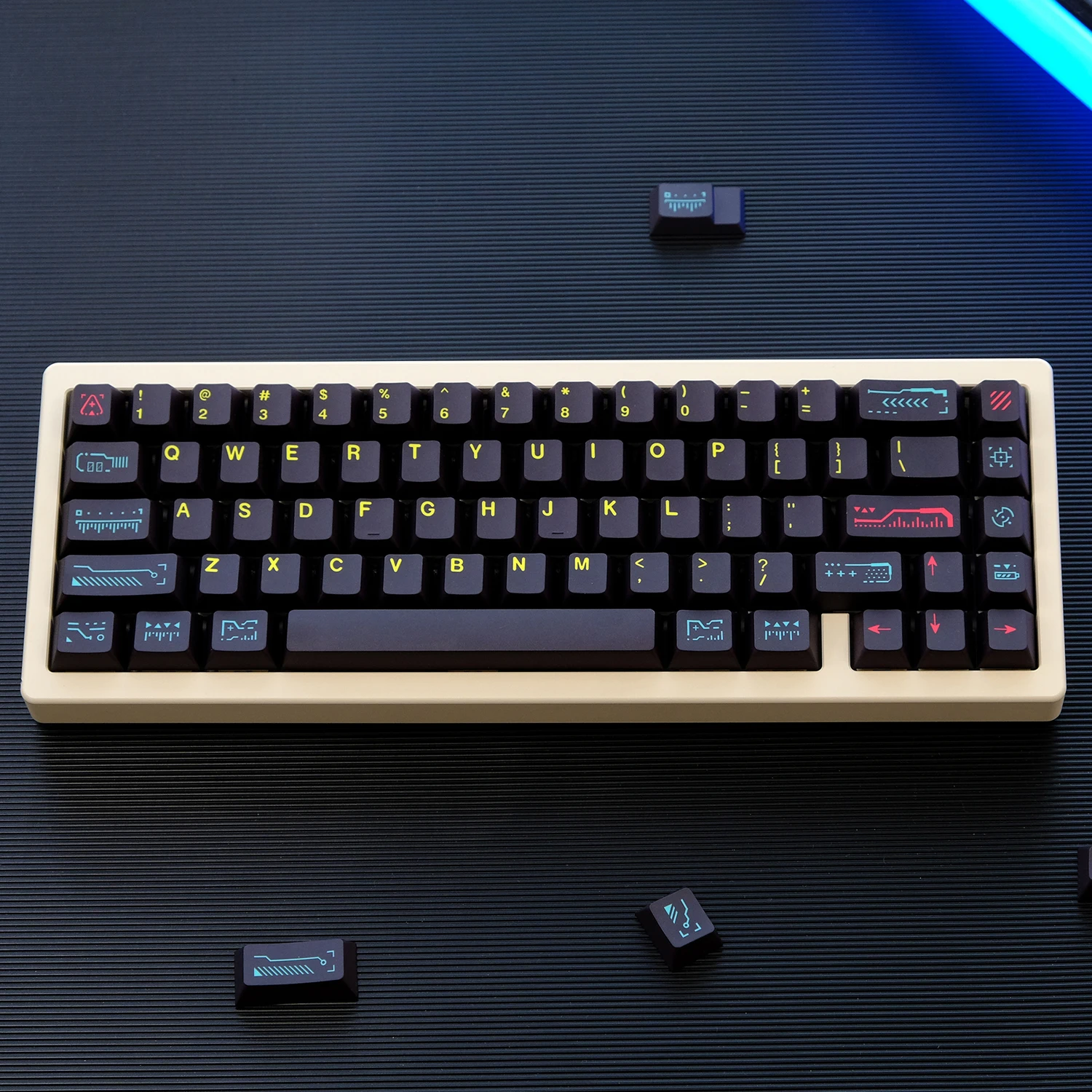 PBT GMK Awaken Keycaps Set Cherry Profile 5-side Dye Sublimation GMK Clone Keycap For Cherry MX Switch Mechanical Keyboard