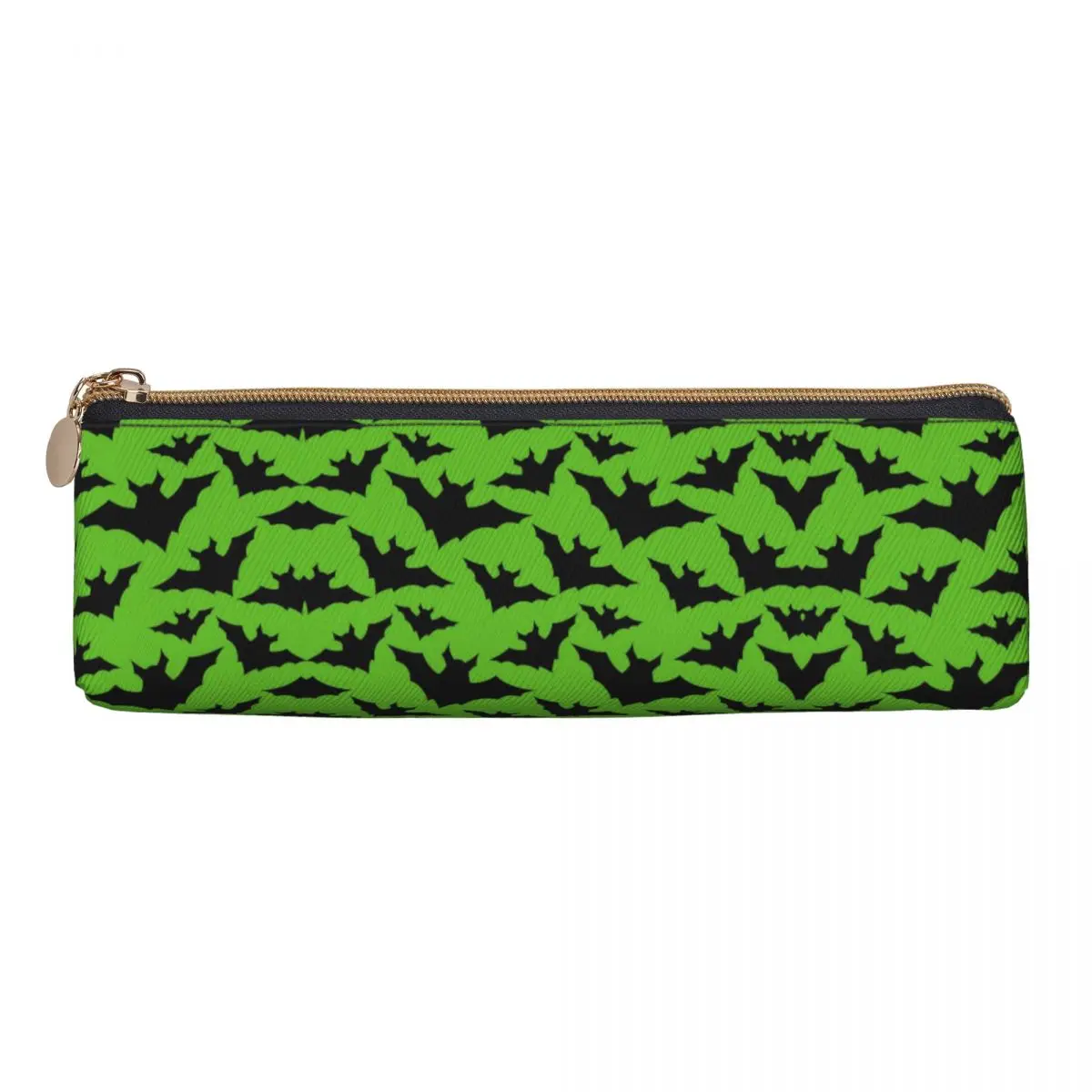 Halloween Spooky Pencil Case Black Bats Girls Boys Lovely Pencil Box Graphic Back To School Pencil Cases Supplies Birthday Gift