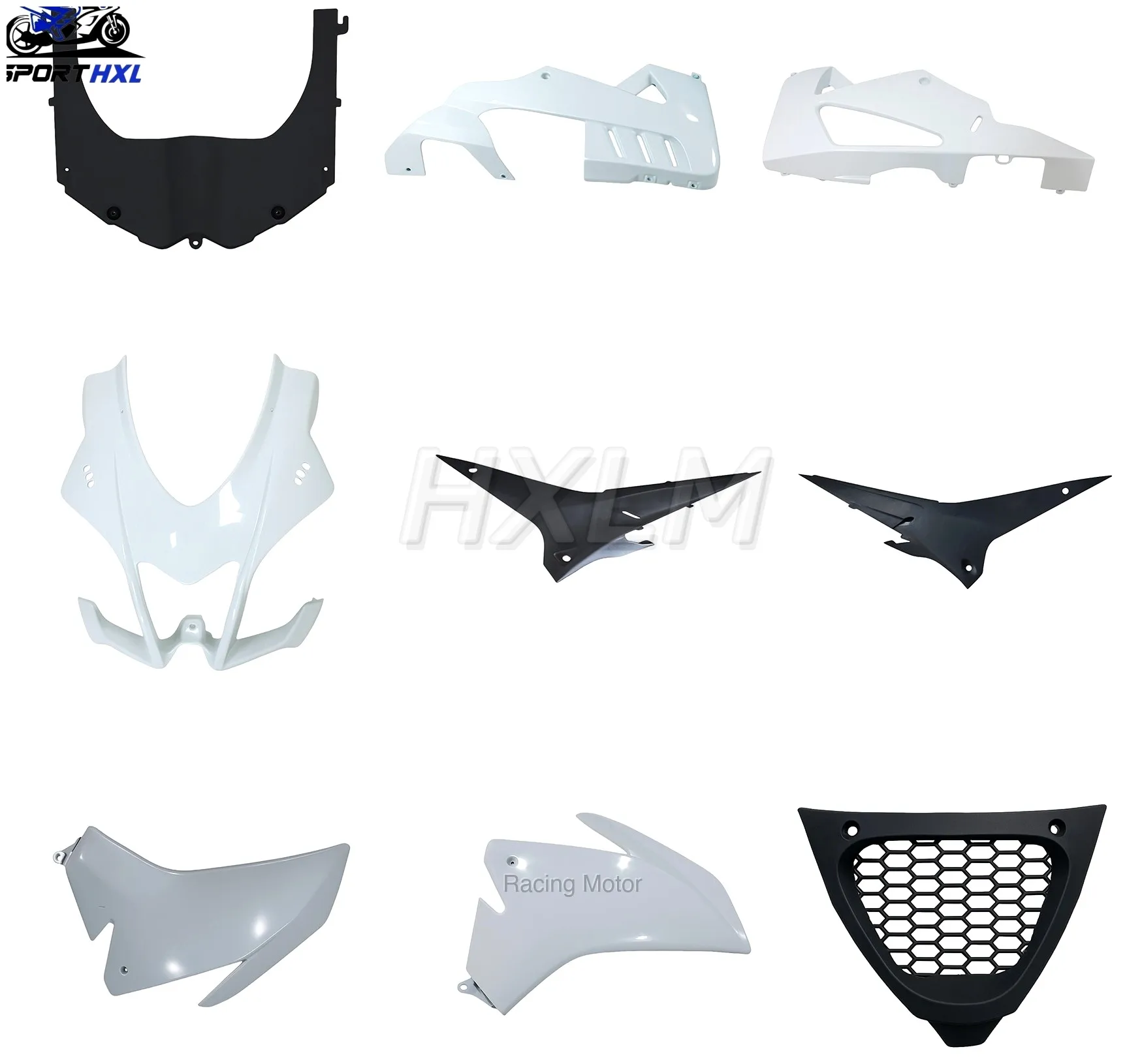 Motorcycle Accessories Belly Pan Front Lower Fairing Fit For Aprilia RSV4 1000 2010-2018 | Racing Motor Store