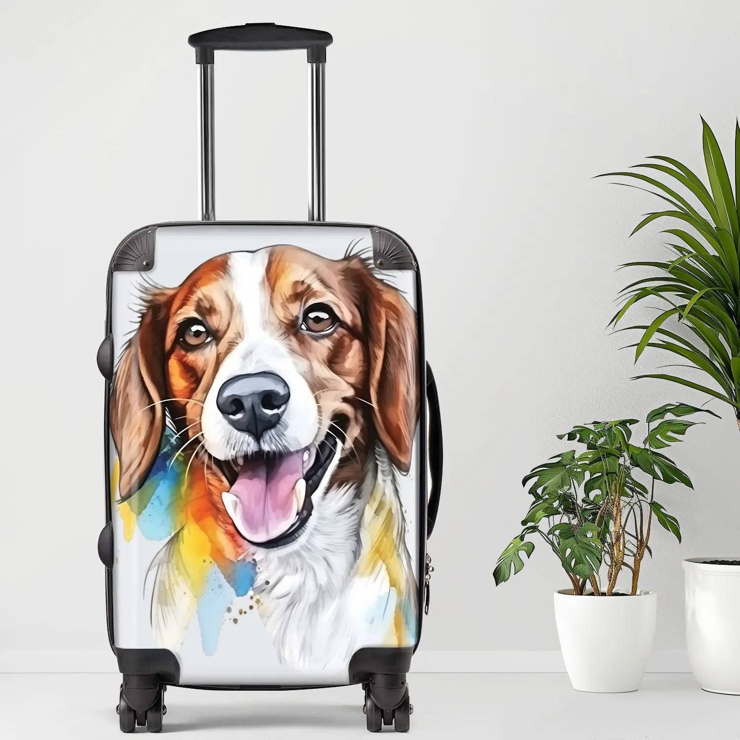 

Jack Russell Luggage, 20/24/28 Inch Luggage, Carry-On, Custom Luggage, Luggage Set, Suitcase, Travel, Vacation, Cabin Suitcase,