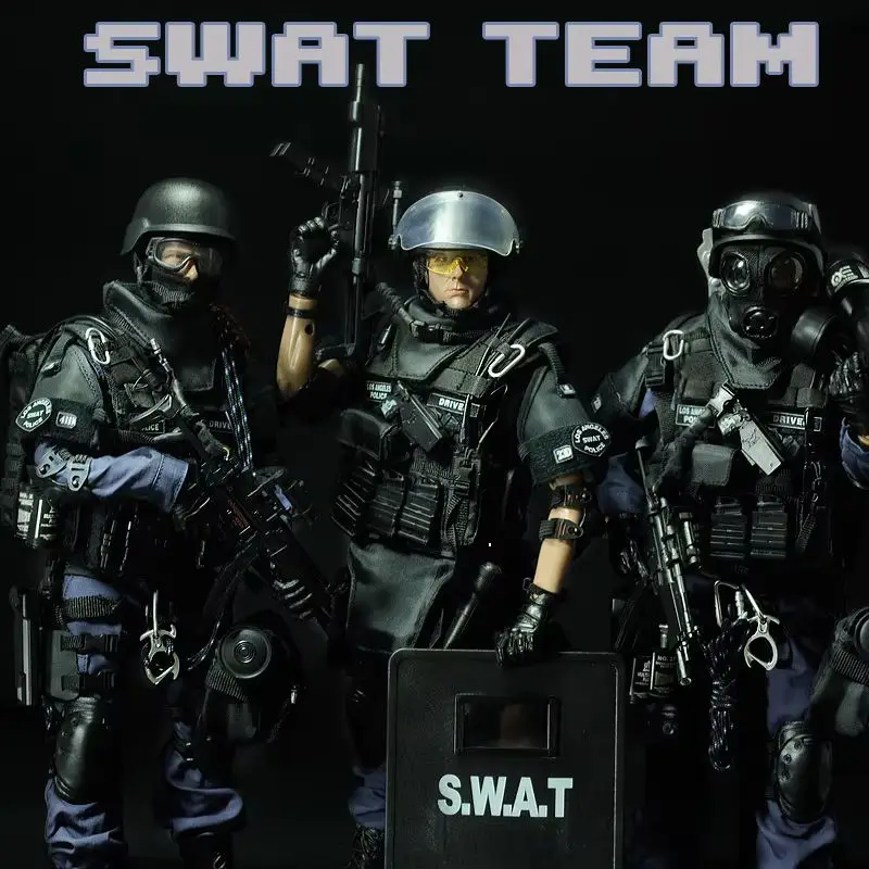 Nieuwe 1/6 Kadhobby Simulatie Technologie Militaire Gezamenlijke Pop Gelede Actiefiguren Swat Soldaat Model Kit Ornament Speelgoed Geschenken
