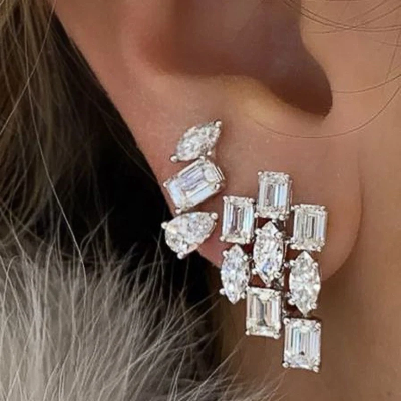 2026 Fashion Design Stud Earrings for Women Chic Modern Style Accessories for Daily Life All Match Trend Jewelry for Female