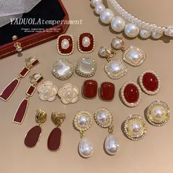 Advanced and Luxurious Ear Clips for Women Without Ear Holes 2024 New Minimalist Earrings Painless Earrings