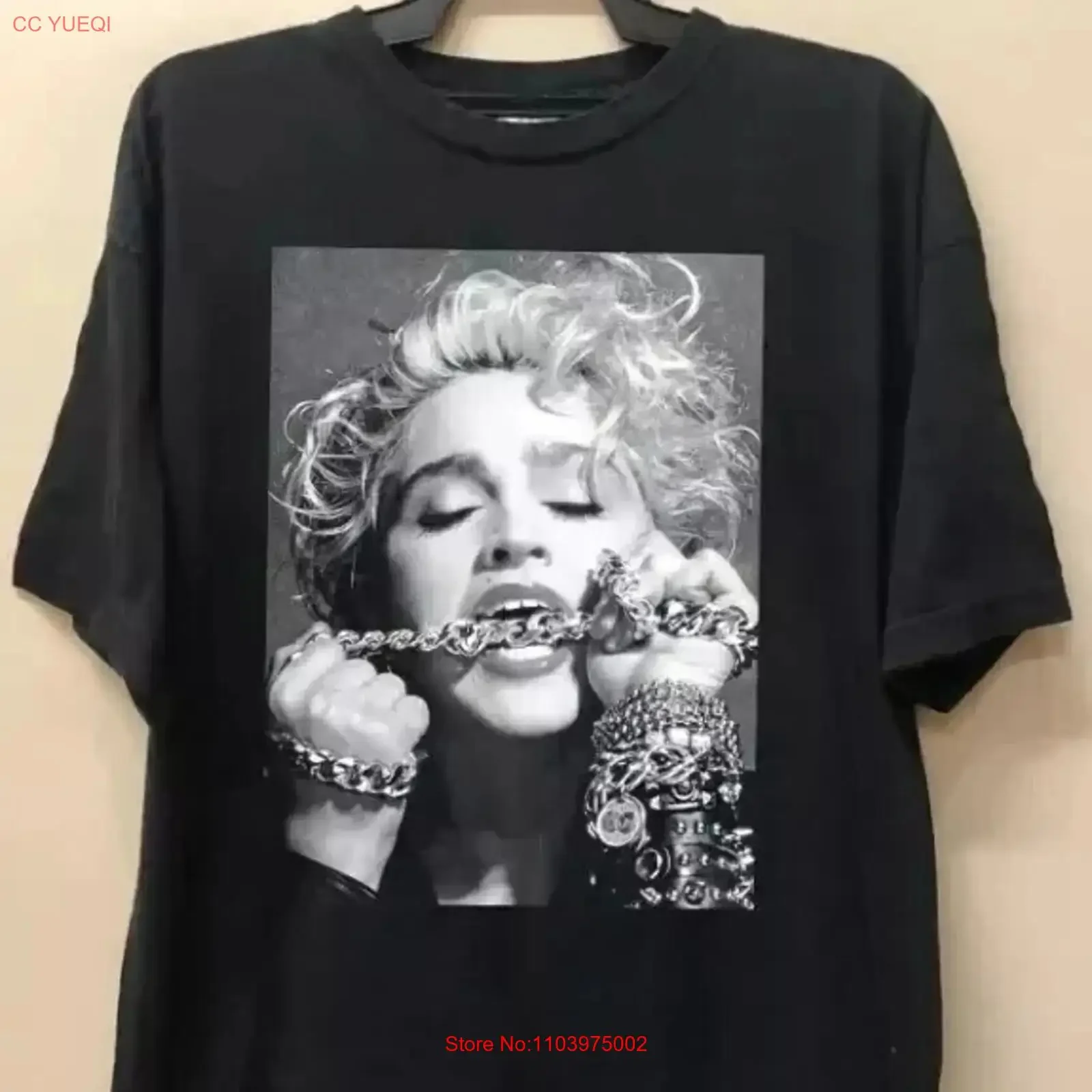 Camiseta Madonna ConcerT The Celebration Tour, estilo vintage, lavada, elegante, suave, versátil, informal, elástica, ligeramente ajustada para hombre