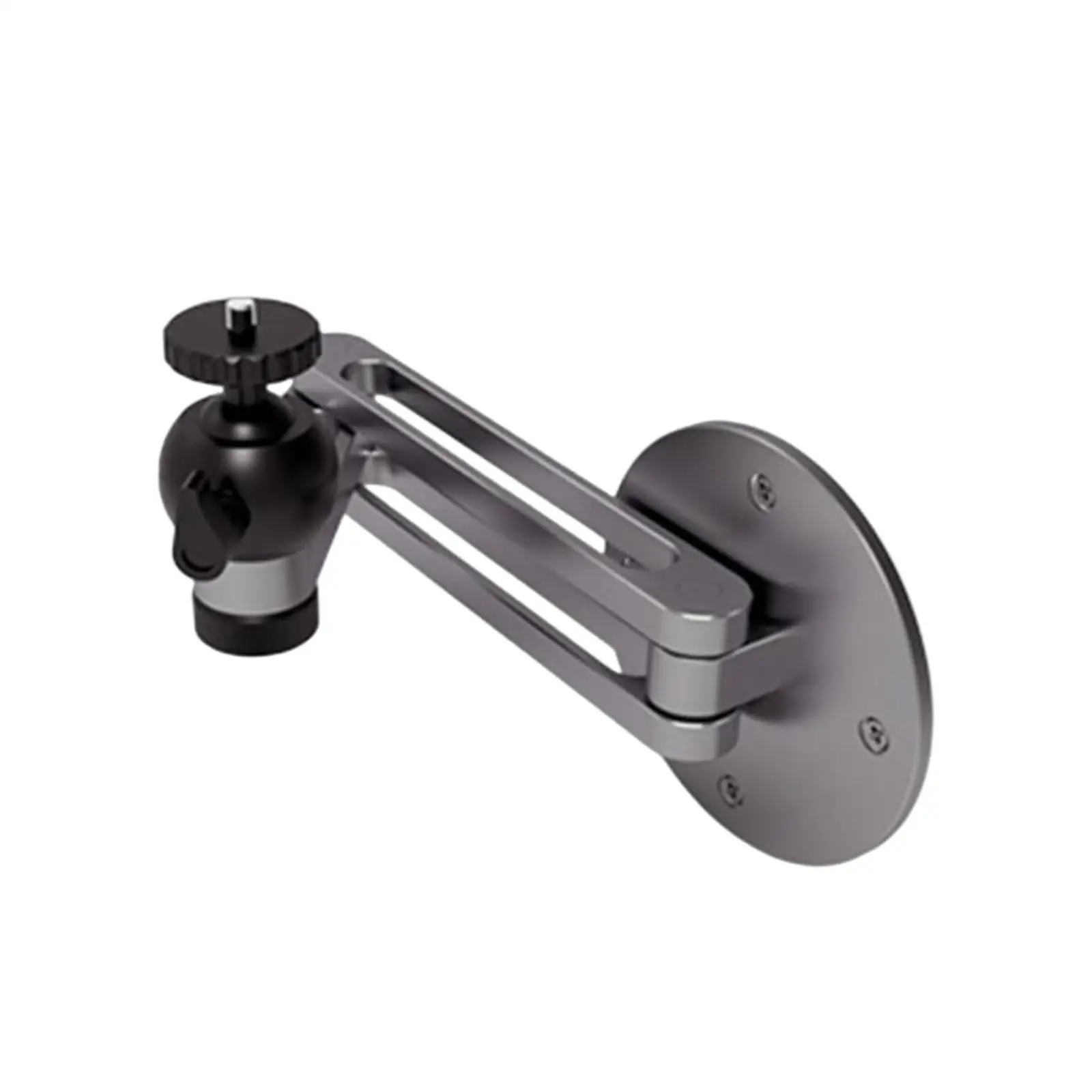 Universal Projector Bracket 360°Swivel Adjustable Rack Aluminum Alloy Projector Stand Wall Mount Shelf Wall Support for Home