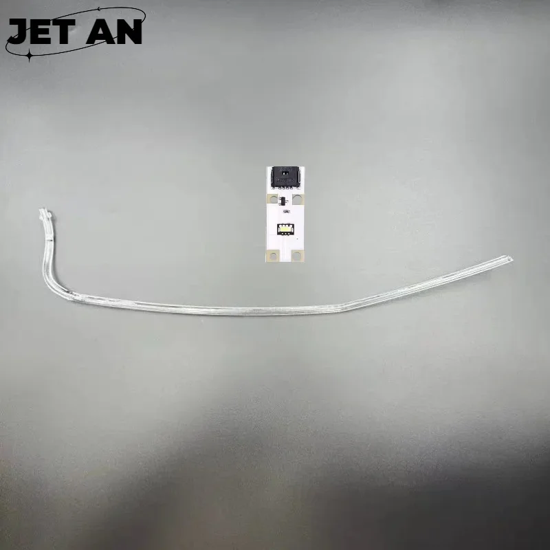 Para VW Skoda Octavia 2015 2016 2017 faros de coche Chips de tubo DRL guía de luz acrílica tira de luz DRL placa