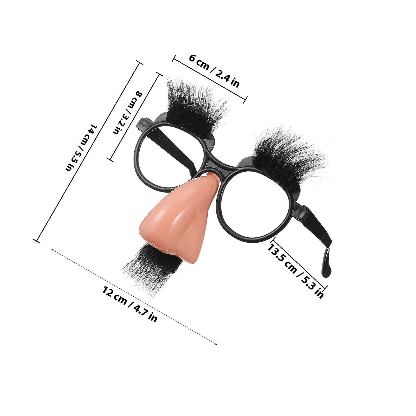 ชุดแฟนซีซานตาคลอสโจรสลัด 12 ชิ้น สำหรับผู้ชาย หน้ากากฮาโลวีนพร้อมแว่นตา จมูกปลอม หนวดปลอม อุปกรณ์ตกแต่งตลกๆ