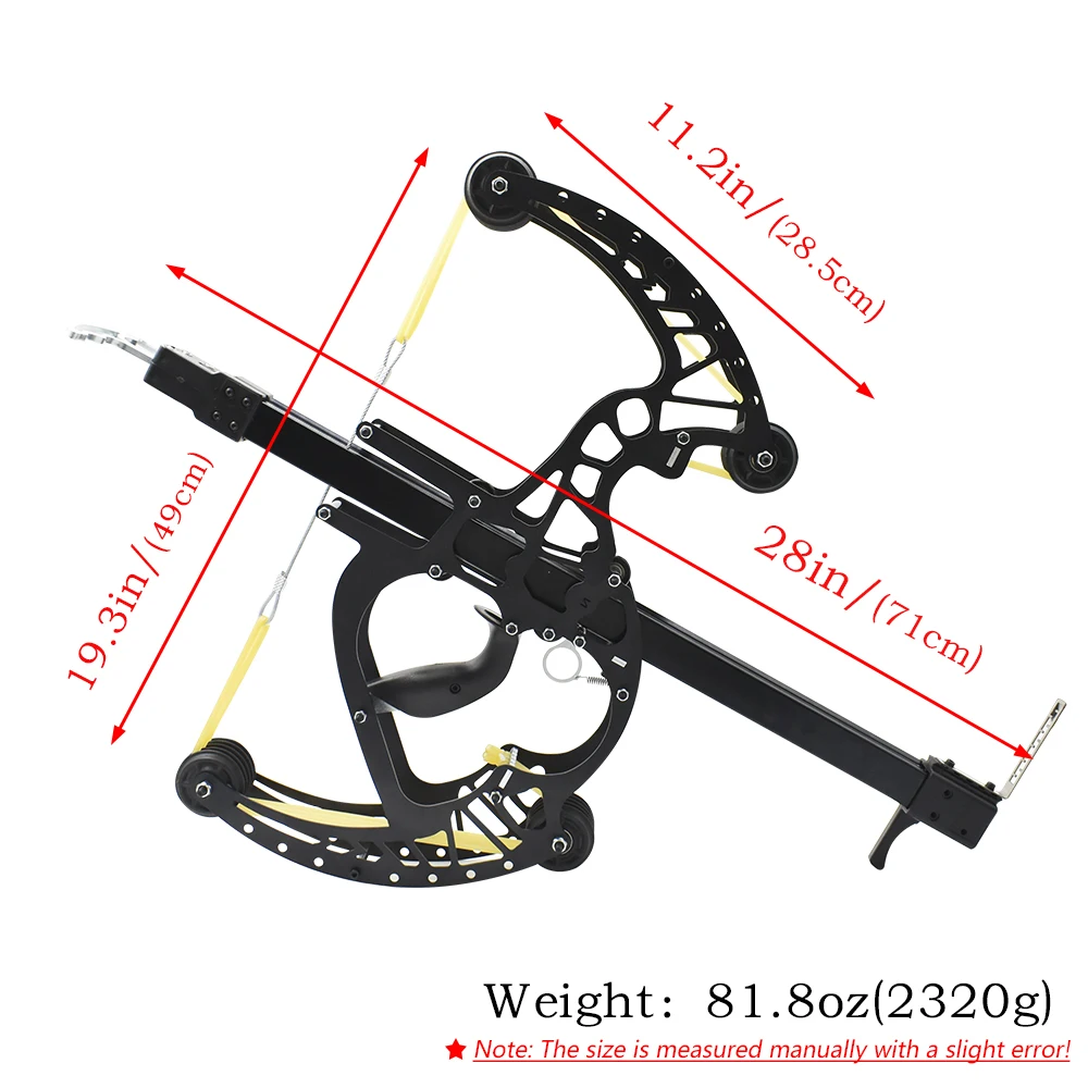 Powerful Compound Slingshot Hunting Catapult Steel Ball Shooting Slingshot Outdoor Precision Hunting Luxury Slingshot