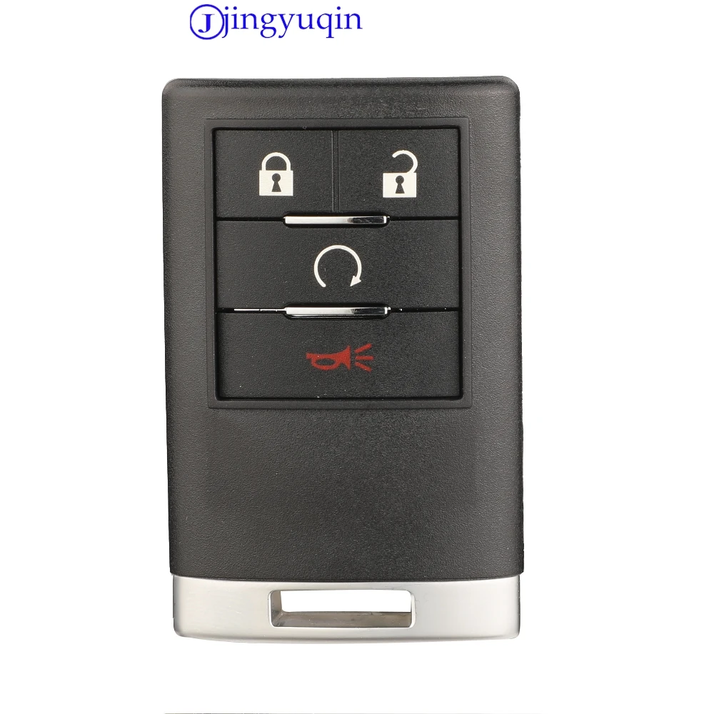 jingyuqin Remote Car Key Shell Control For Cadillac Escalade EXT ESV 2007-2014 OUC6000066 315MHz 4/5 Buttons Smart Key