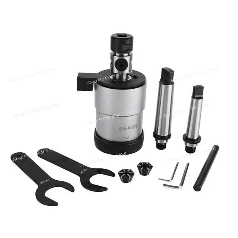 Reversible Tapping Chuck Set with Thread Heads for Jsn7 Js12 J467 4612 J4620 Models, Self-Reversing Tap Holder for Machining