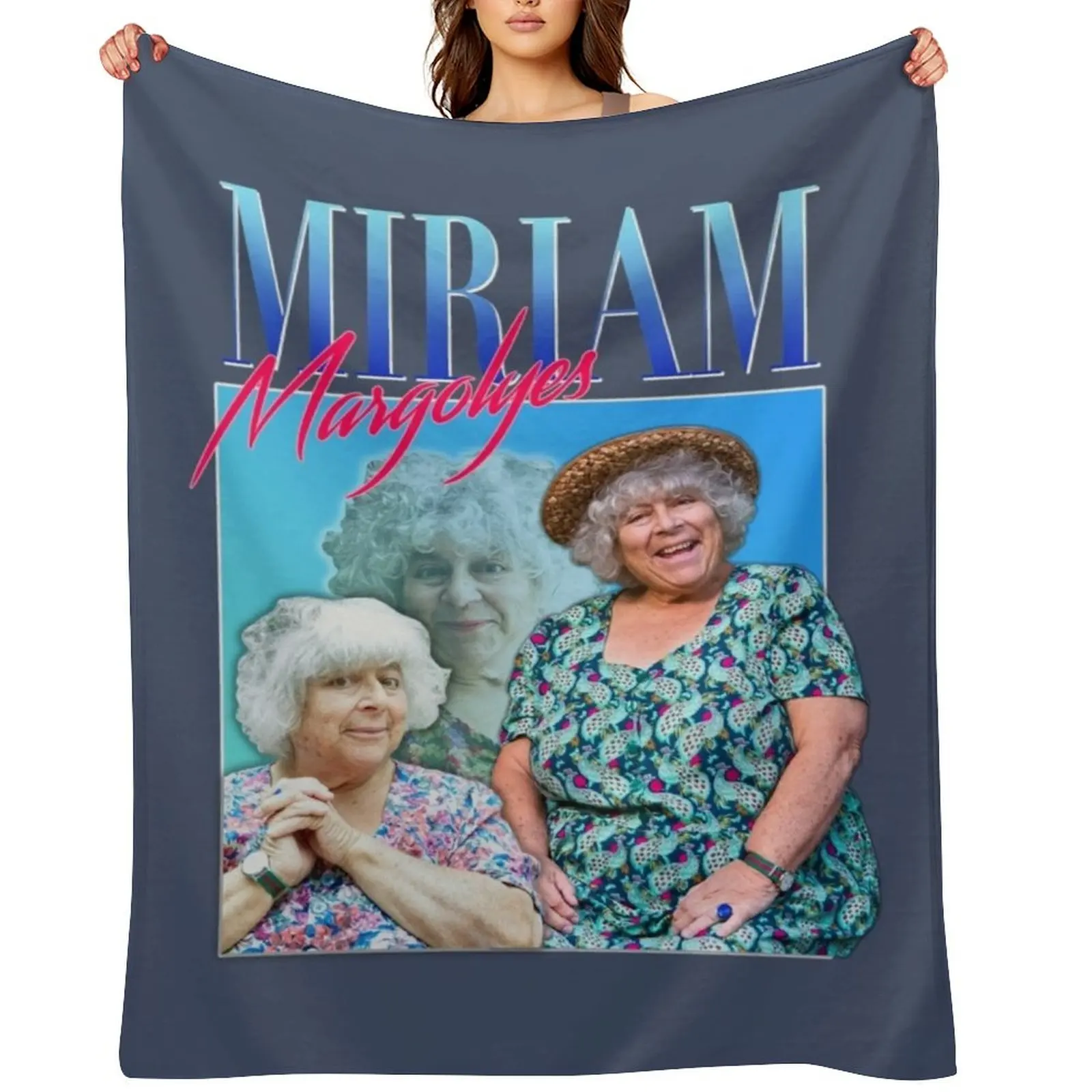 

Miriam Margolyes Vintage Throw Blanket Luxury Throw valentine gift ideas Warm Blankets For Bed Blankets