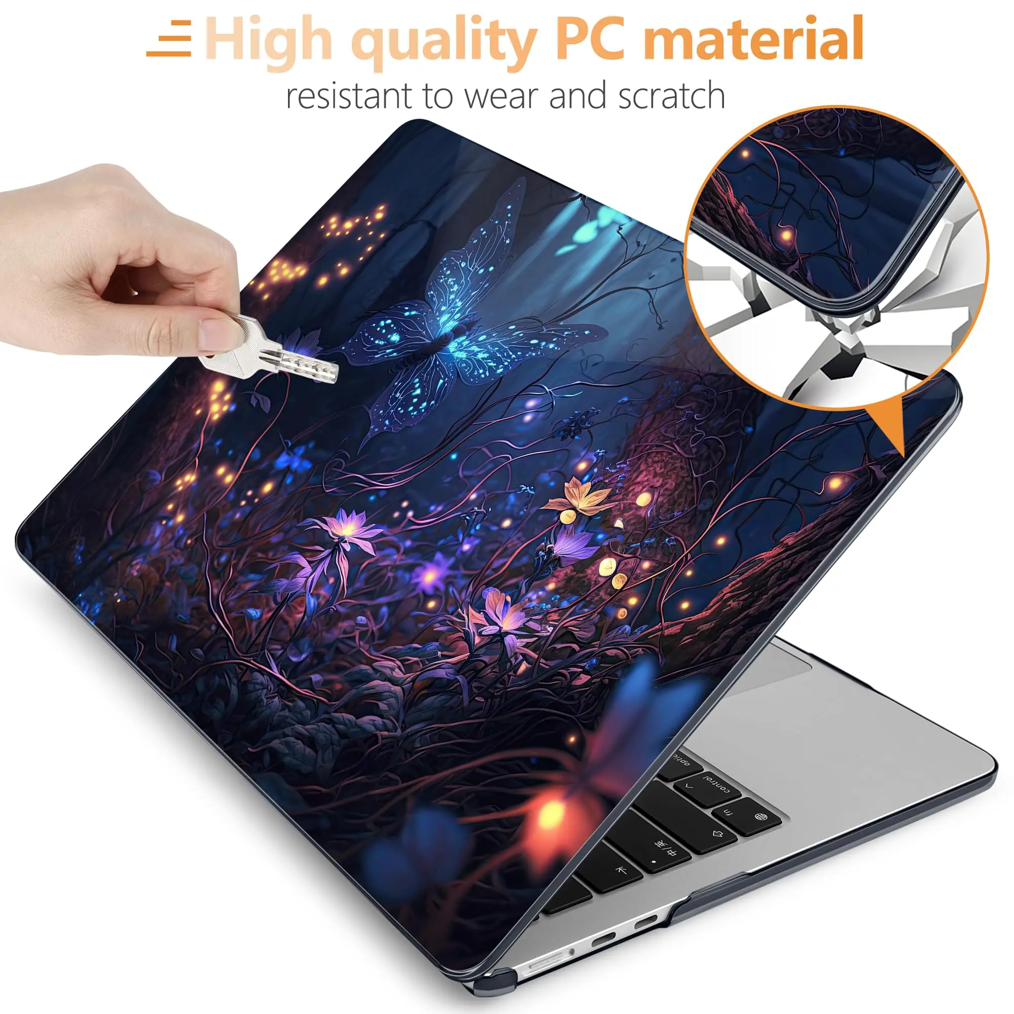 for Macbook Pro 14 16 M3 A2991 2918 A2992 2023 M2 Air 15 Case for Air 13.6 2022 Pro 13 inch Case for M1 Air 13 A2337 Hard Shell