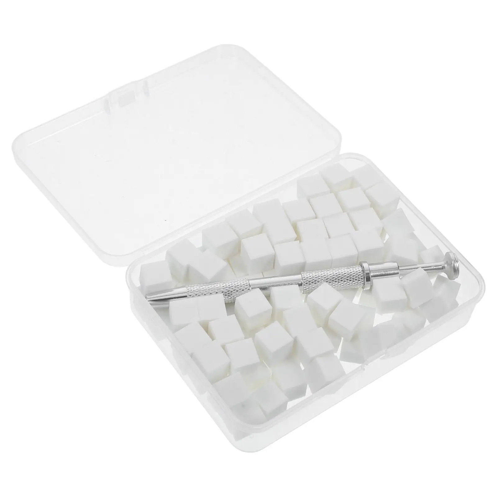 

101 шт., набор принадлежностей для ногтей, профессиональный инструмент для захвата градиента, мини сменные губки, металлический захват, губка для лака для ногтей, хлопок