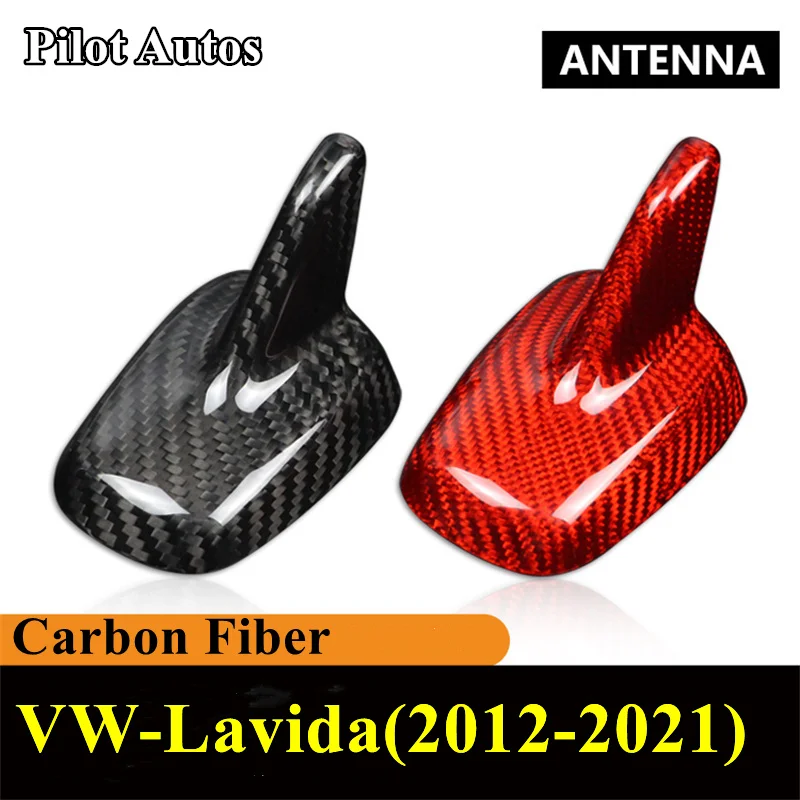 

Car Roof Signal Shark Fin Antenna Genuine Carbon Cover For Volkswagen Lavida 2012 2013 2014 2015 2016 2017 2018 2019 2020 2021