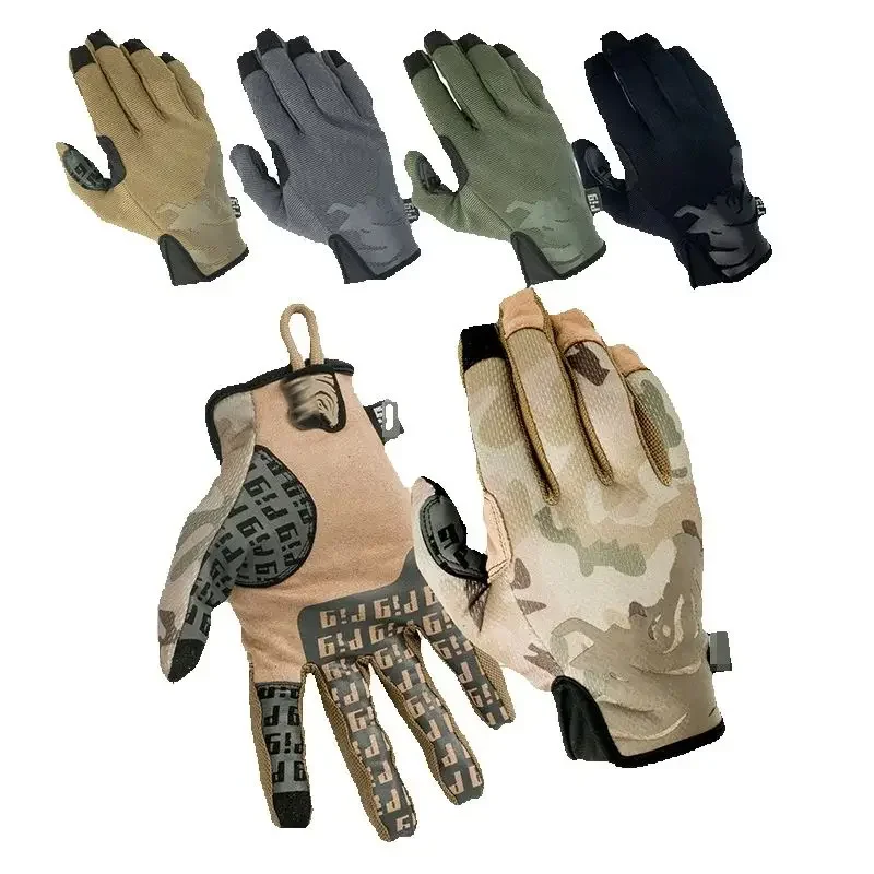 FDT Style Lightweight Tactical Shooting Gloves for Outdoor Camping Cycling - Breathable Touch Screen Capable view 3