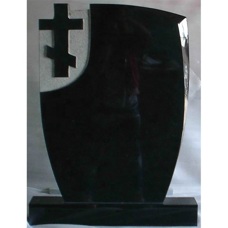 Customization Granite Marble Cross Headstone Grave Stone Cemetery Tombstone and Monument