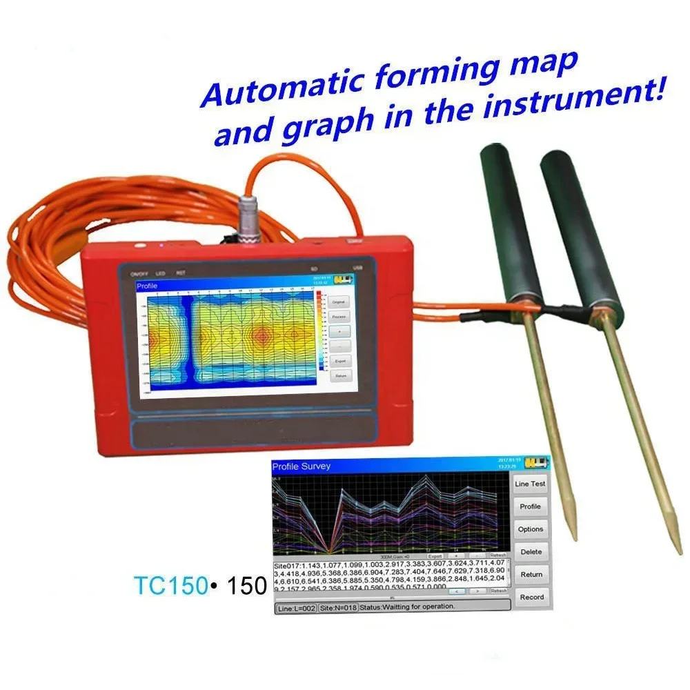 Groundwater Detector 150M Portable Underground Water Detector