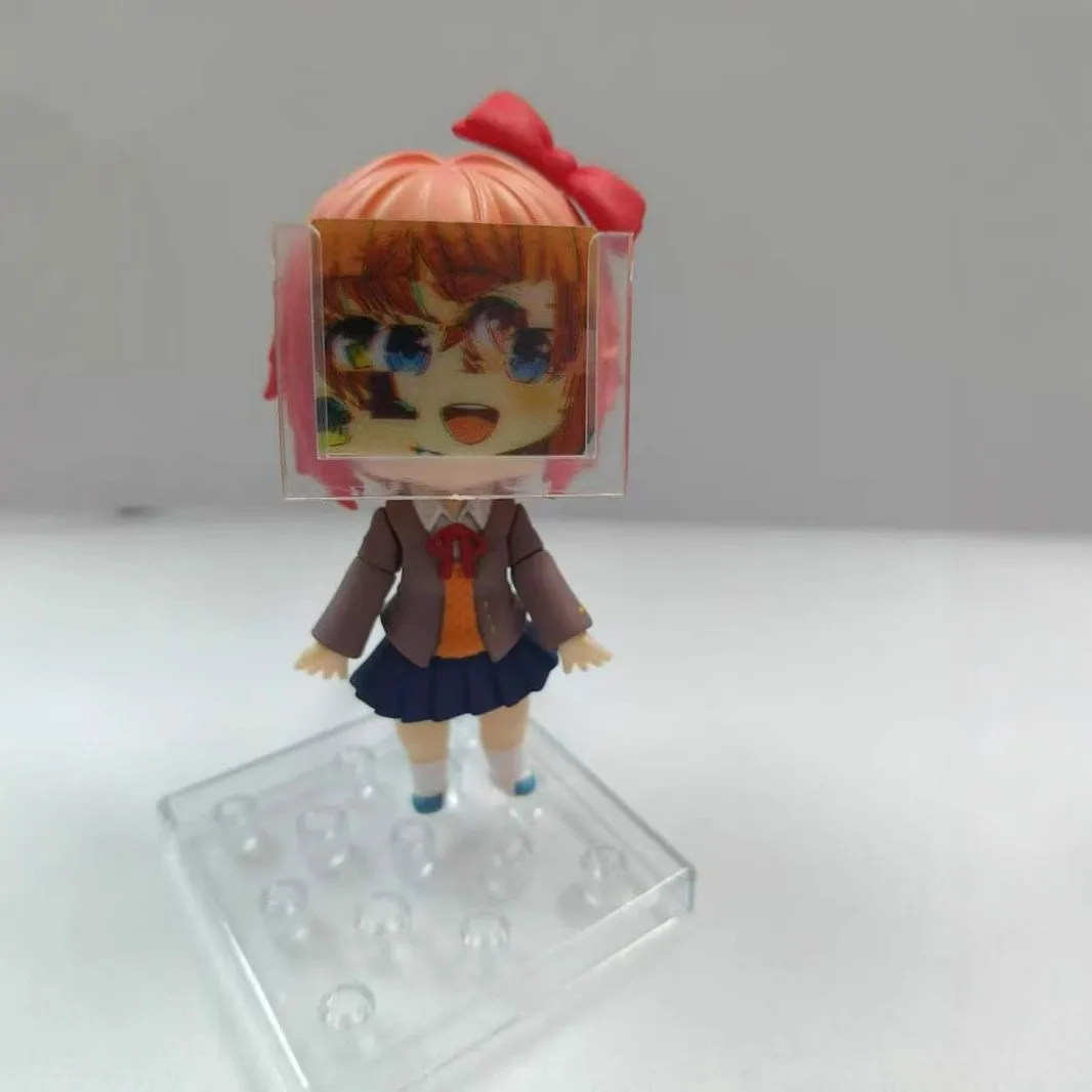 Doki Doki Literature Club! Yuri Anime Girl Figure #2250 Sayori Action Figure Natsuki/Monika Figurine Model Doll Toys Gifts view 2