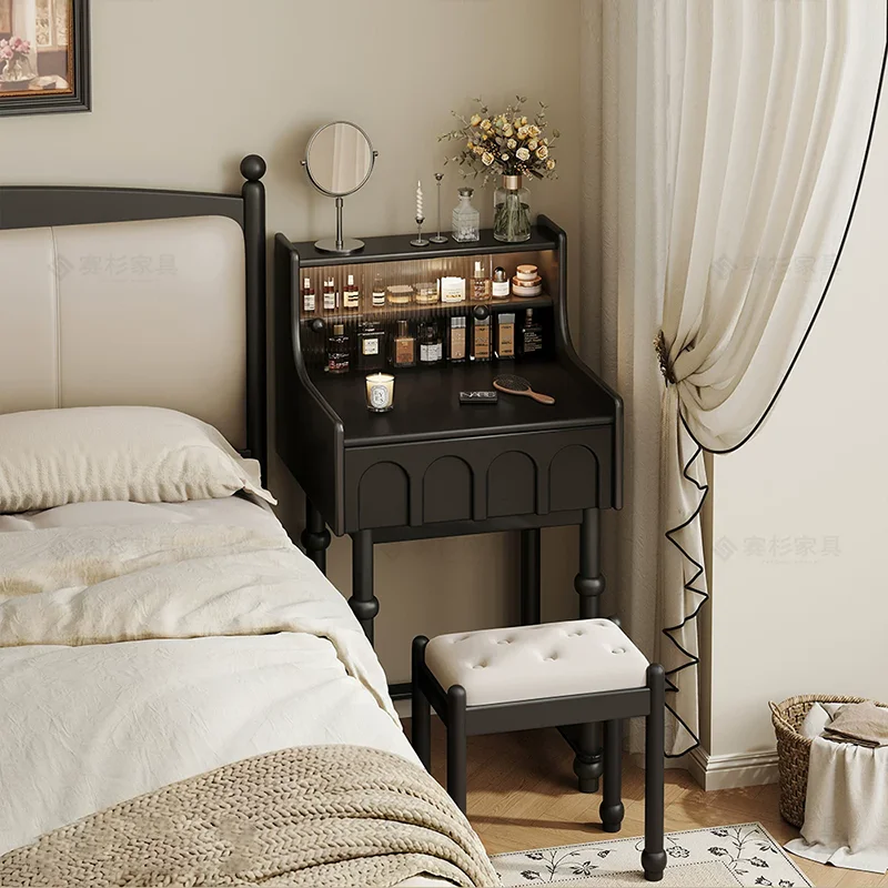 Cosmetics Luxury Vanity Table Mobile Living Room Girl Women Bedroom Storage Dressing Table Tall Penteadeira Trendy Furniture