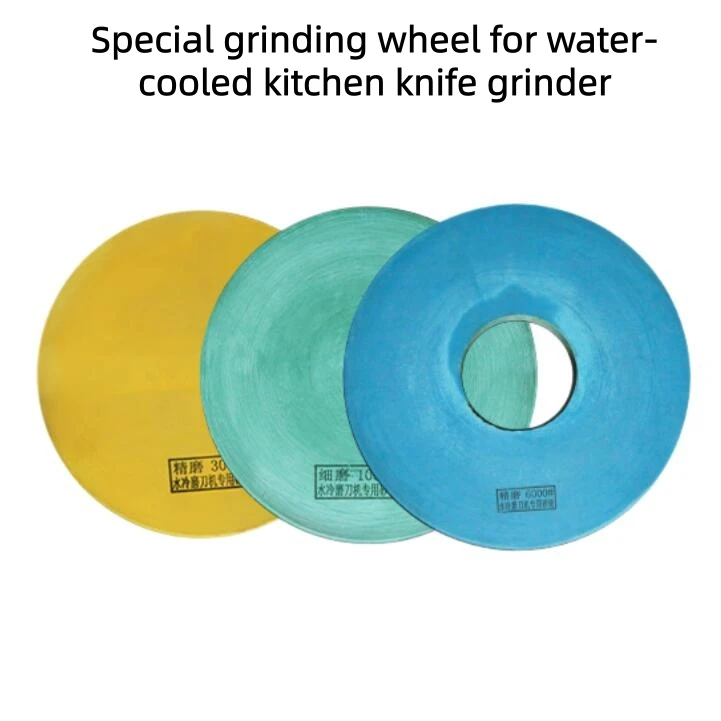 

200/300 Diameter Precision Grinding Wheel and Sharpening diamond resin grinding wheel for Kitchen Knives, Meat , Fruit Knives