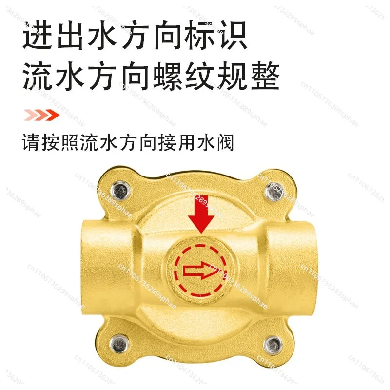 Detalhe 3 de Válvula solenoide Explosion-Proof Solenoid Valve Brass 4 Points [220V] Explosion-Proof Model Água e vapor