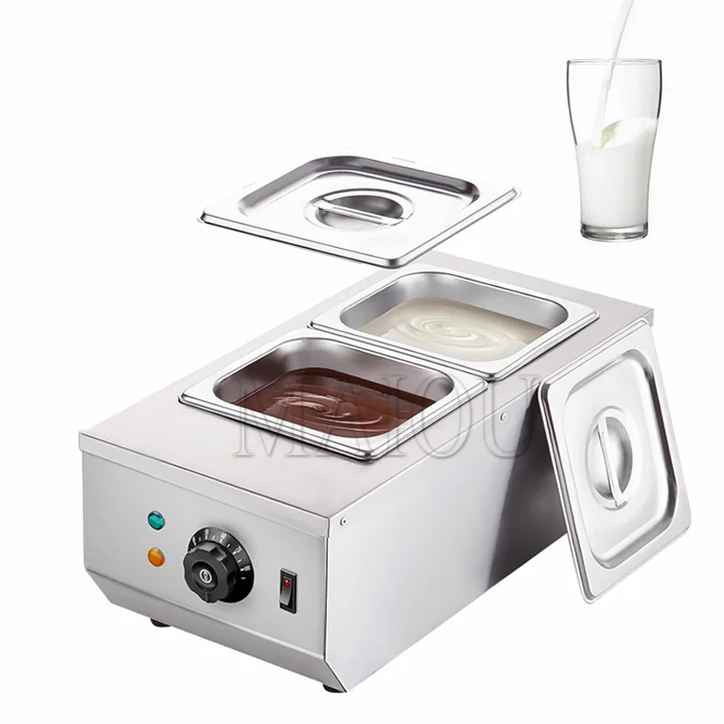Electric Chocolate Melting Machine Water Insulation Heating Chocolate Melting Pot Warmer Melter