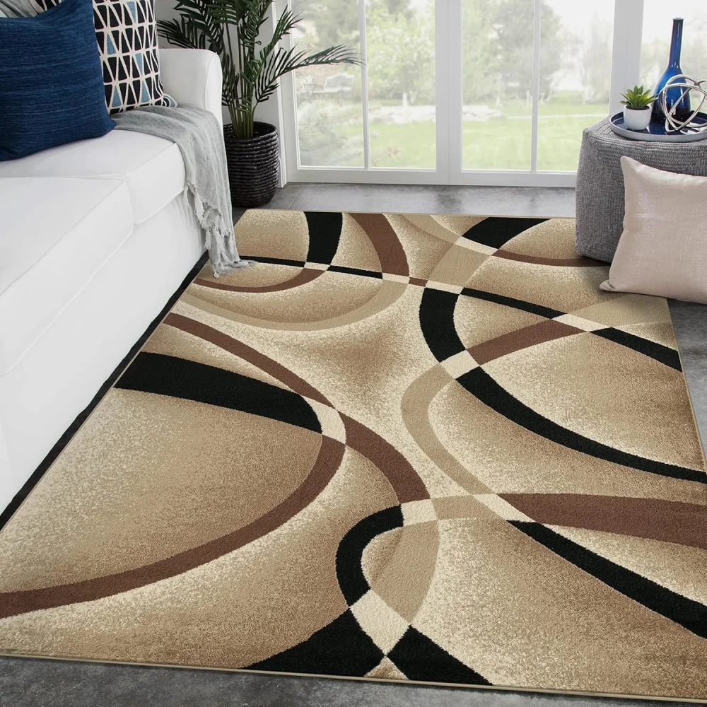 سجادة فيكاما الحديثة ذات التصم - مراجعة Home Office Rug وسعره