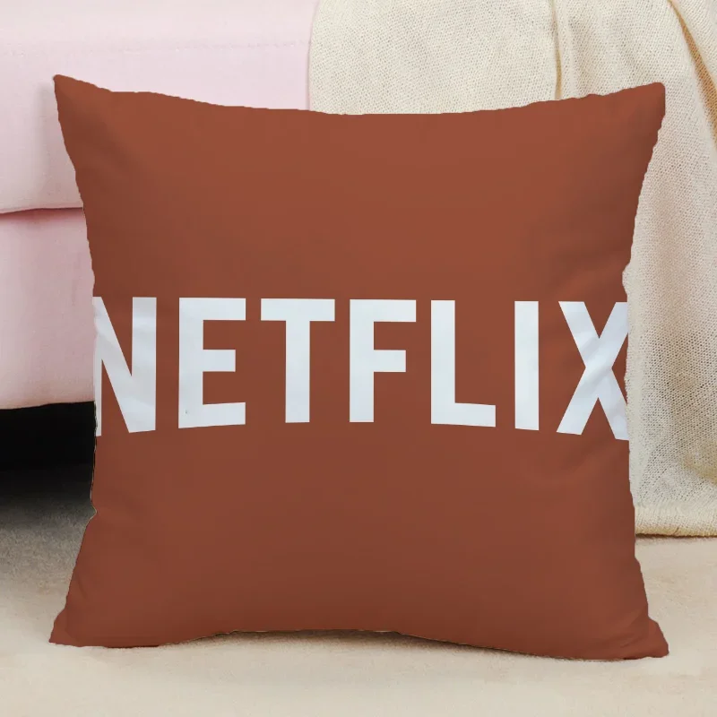 Throw Pillow Covers for Living Room Cushions Netflix Ornamental Pillows Cover High Quality Luxury Cushion Cover Home Decoration