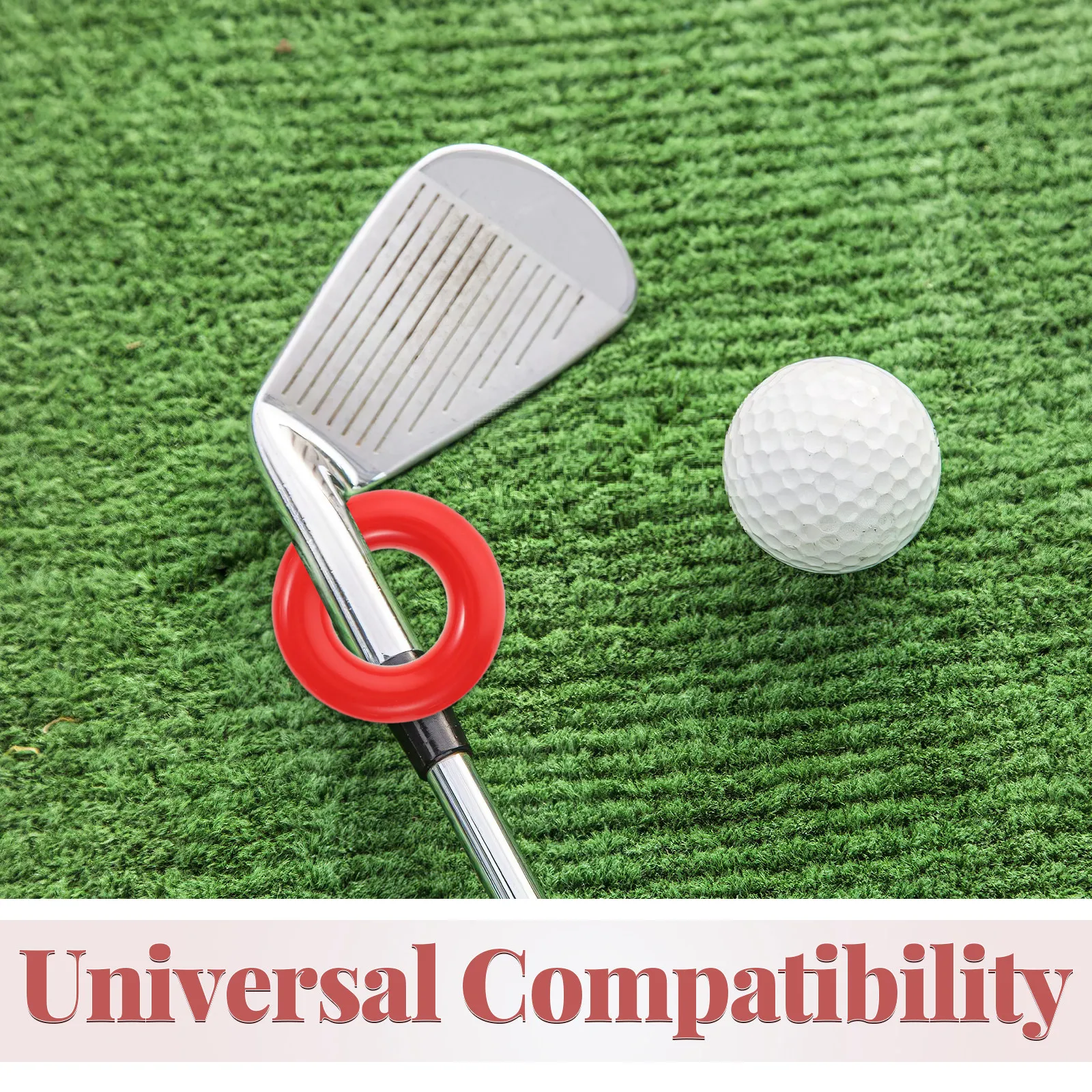 5Pcs Adjustable Golf Swing Weight Rings Training Aid Golf Practice Device for Strength Stability and Clubhead Control