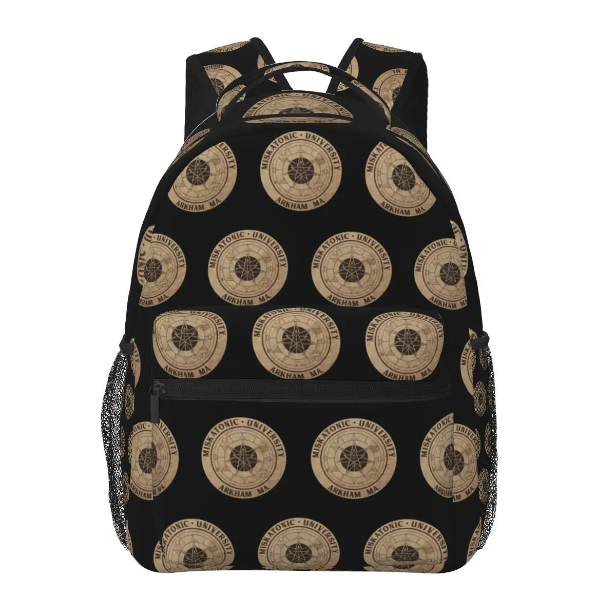 

Miskatonic University Backpacks Boys Girls Bookbag Children School Bags Cartoon Travel Rucksack Shoulder Bag Large Capacity