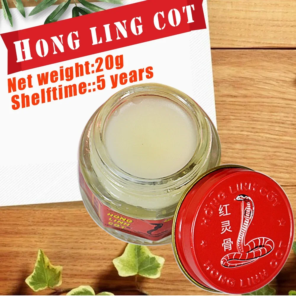 Vietnam Hong Ligh Cot Snake Venom Ointment Backache Relax Balm For Muscle Vietnames Pain Relief Original Star Balm