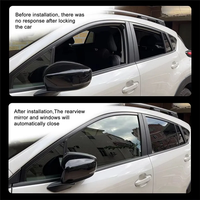 

NEW-For Subaru Crosstrek 2023 2024 Automatic Window-Lifting Closer Rearview Mirror Deploy Folds Controller
