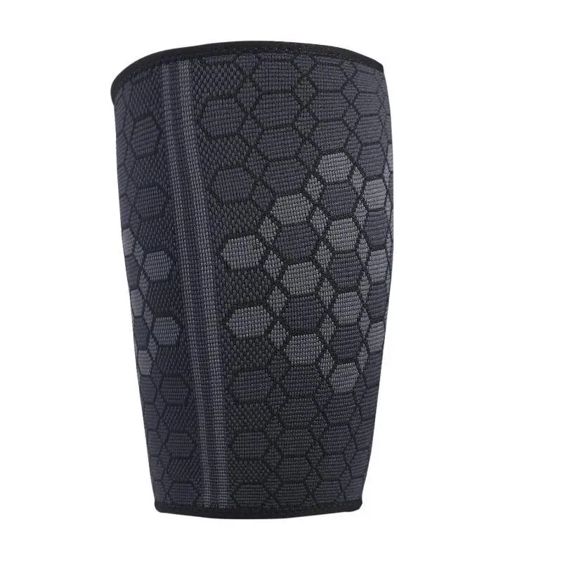 Hochelastischer Atmungsaktiver Gestrickter Nylon-Sportbeinschutz für Radfahren, Basketball, Fußball, Anti-Muskelzerrungs-Leggings – Detail 5
