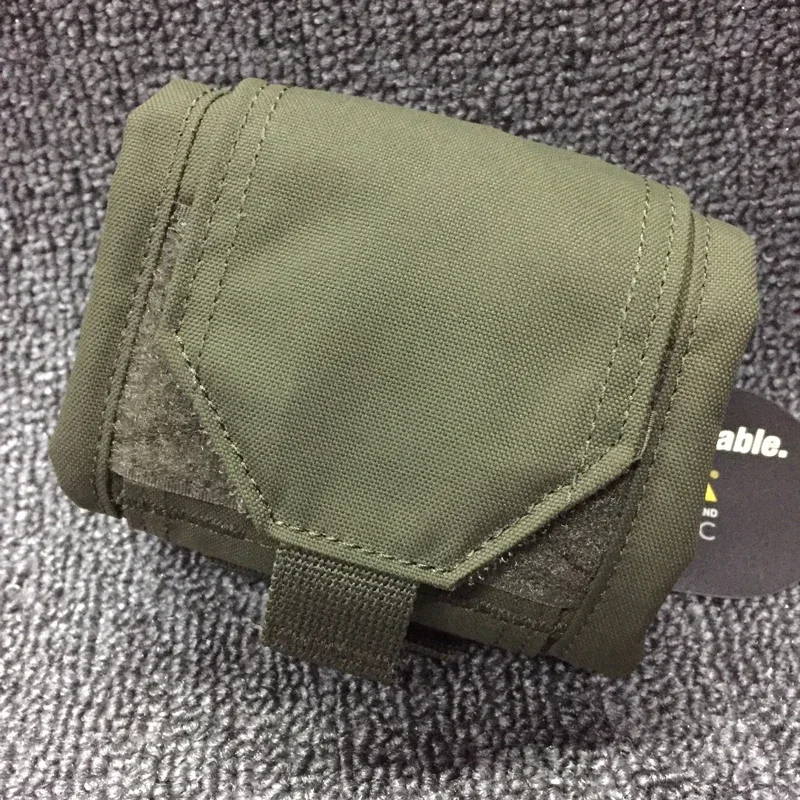 Multicam Drop Dump Pouch Tactical EDC Magazine Pouch Airsoft Gear MINI Foldable Recycling Tool Molle Bag