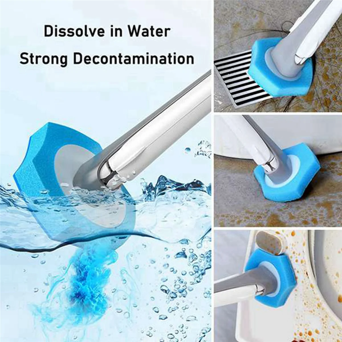 Disposable Toilet Cleaning System Disposable Toilet Flushable Refill Fresh Brush Flushable Refills - 288 Refills