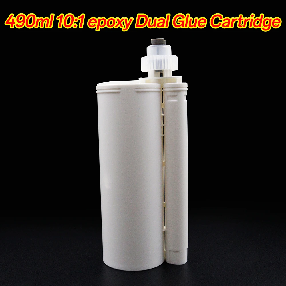 

Empty double-barrel syringe 490ml AB two-component epoxy Dual Glue Cartridge10:1 ratio epoxy resin tool