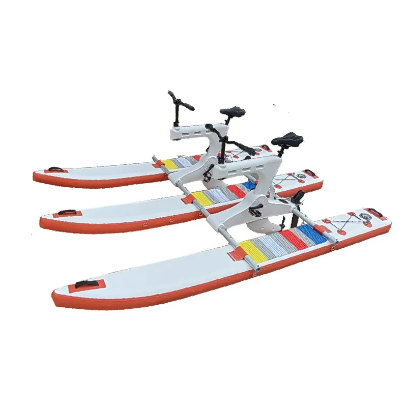 -Cycles Racing Inflatable Floating Waterbike Pedal Boats Hydrocycle Bicycle Water Bike